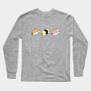 3 Piece Sushi Bed Long Sleeve T-Shirt